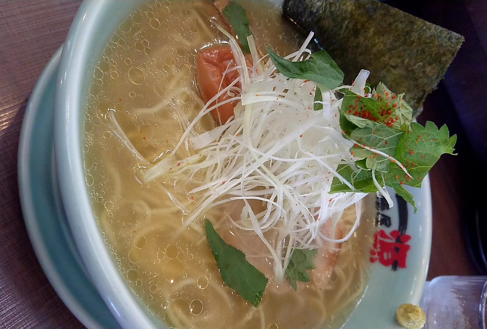 麺屋 源（福井県福井市）…スープのレベル高い、福井の塩ラーメン